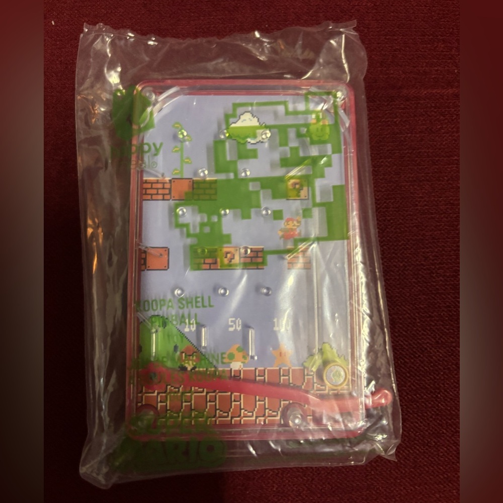 Super Mario Bros McDonald’s Happy Meal handheld game NEW